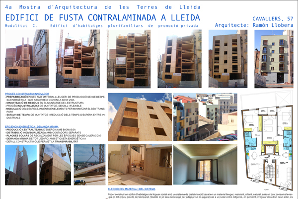 Plurifamiliars c/ Cavallers - Portada