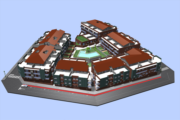 Plurifamiliar - Blocs Spider world - Portada